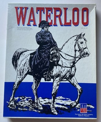 Waterloo, a classic Napoleonic board wargame by Avalon Hill.
