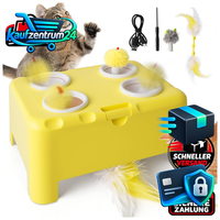 Katzenspielzeug 2-In-1 Interaktiv Intelligenzspielzeug Automatisch USB 1 StüCk