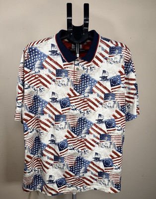 American Legacy Men's National Monument Polo Size 2XL