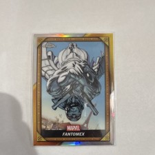 Topps 2025 Deadpool Chrome Comic Book Gold Card #129 Fantomex