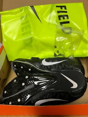 Nike Zoom LJ 4 Black/White-Volt Mens 7 Womens 8.5 W/Bag and Tool Kit