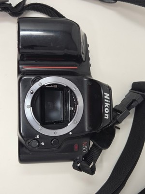 Nikon N50 35mm Film SLR Camera Body With Strap Autofocus Manual Modes