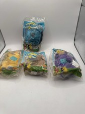 Teletubbies Set of 4 Burger King Kids Club plush toys Dipsy, Tinky Winky, Bunny