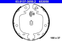 ATE Bremsbackensatz Feststellbremse 03.0137-3050.2 FüR Prius Toyota Plus VAN