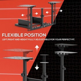 Supllueer Double Multiple Shift Lever Flight Game Mount For Logitech G29 G920