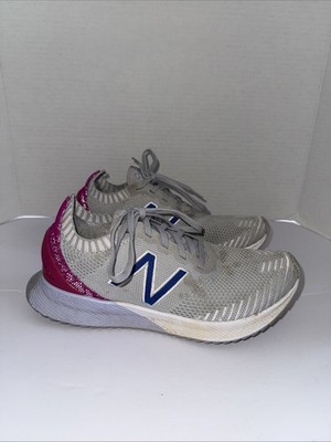 New Balance FuelCell Echo Women s Shoes Grey/Berry Size 7.5