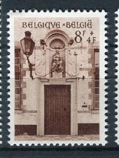 BELGIUM; 1954 early Charity Pictorial issue fine MINT MNH Unmounted 8Fr. value
