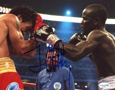 BOXER JOSHUA CLOTTEY SIGNED AUTOGRAPHED PHOTO 8x10 PICTURE ACOA COA IBF CHAMP