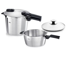 Pentola a pressione Fissler Vitaquick Premium nuova migliore qualità made...