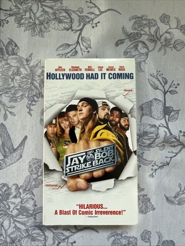 JAY AND SILENT BOB STRIKE BACK (vhs) Will Ferrell, Ben Affleck, Jason Lee. Rare
