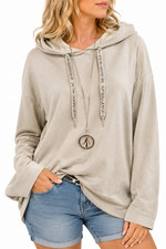 Otto Pullover Sweatshirt Damen beige Hoodie L...
