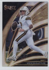2025 Panini Select Club Level Silver Prizm Spencer Rattler #242 1tu8