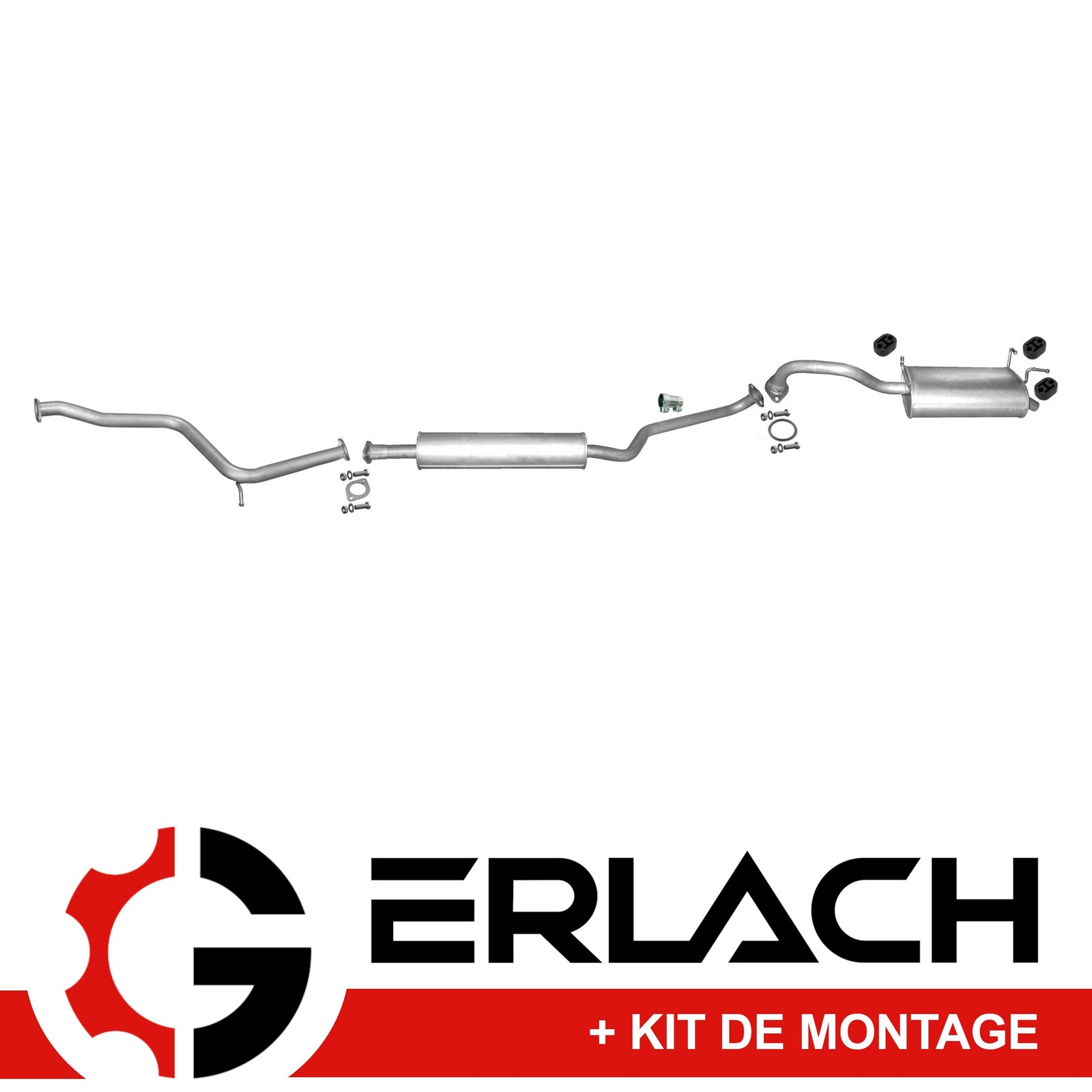 Echappement silencieux Nissan Primera 1.8 16V pot de détente arrière berline essence 4454
