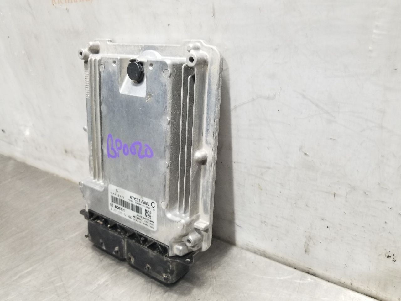 22 2022 MASERATI LEVANTE 3.8L ECM ENGINE CONTROL MODULE 670217885