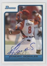 2006 Bowman Prospects Prospect White /120 Kendrys Morales Kendry #B120 Auto 0o48