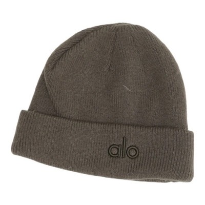 Alo Yoga, Beanie-Mütze, Größe: ONE SIZE, Grün, Damen #s9F