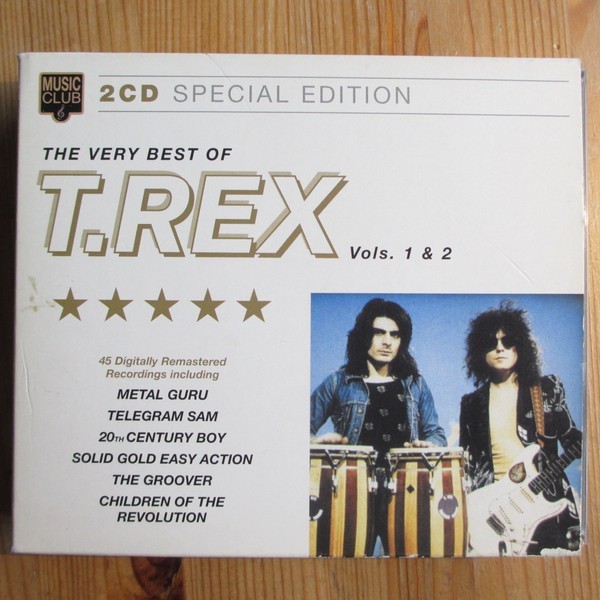 T.REX SEALED ,SLIPCASED BEST OF T.REX VOL 1 & 2..SENT 1ST CLASS SONGS IN PICS