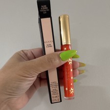 GUCCI PLUMPING HYDRATING LIP GLOSS 526 TERESINA RED 0.21 OZ HIGH SHINE BNIB