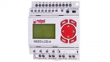 Relè programmabile 230V AC 8in, 4out con display e tastiera NEED-230A