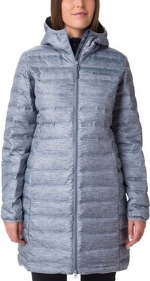 Columbia Lake 22 Daunenjacke Damen lang mit Kapuze