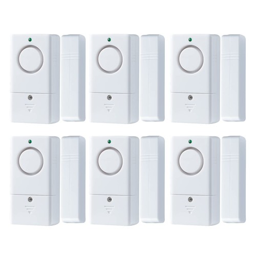 Door Alarm Alarm for Doors When Opening, 120DB Window Door Alarm, Door Window...