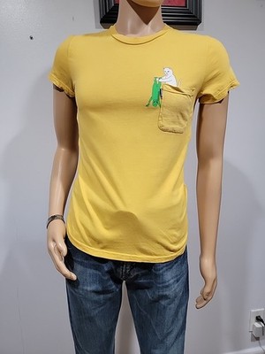 RIPNDIP Lord Nermal Break Yo Self Alien Yellow Men's T-Shirt  Small #WM1