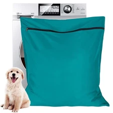 AUXSOUL 1 Pack Pet Laundry Bag,Stops Pet Hair Blocking The Washing Machine,Big