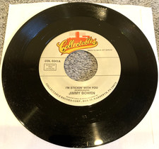 45RM Jimmy Bowen-I'm Stickin' With You&Buddy Knox-Rock Your Little Baby N-Mint