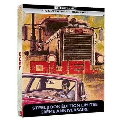 Duel 4K Ultra HD + Blu-Ray Edition SteelBook Gehäuse 50th Anniversary Neu