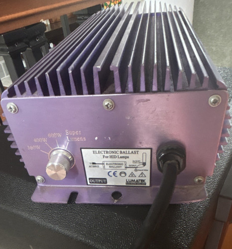 Lumatek LK600 Electronic Ballast for HID Lamps Purple
