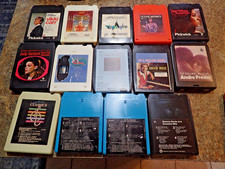 Vintage lot of 14 cartridges - 8-Track Tapes Sarah Vaughan Glen Miller 