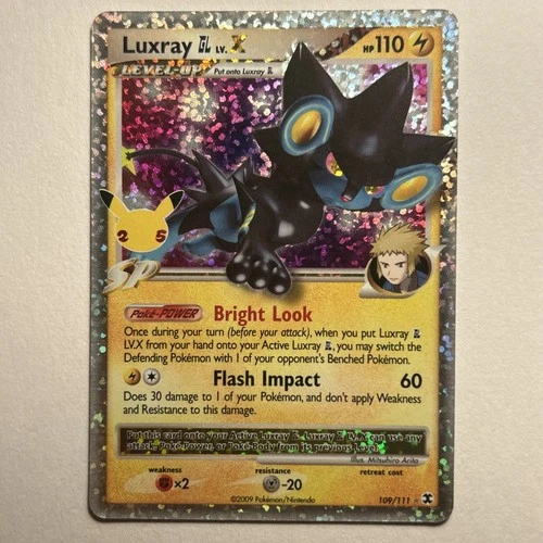 Luxray GL LV.X 109/111 Celebrations: Classic Collection Holo