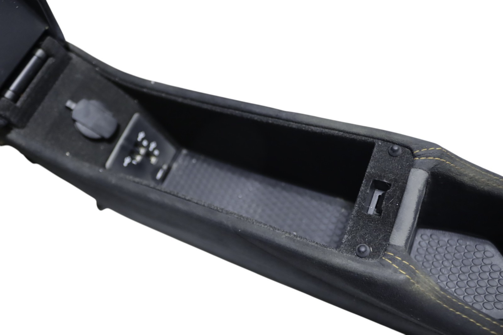 McLaren 600LT Spider Center Console Armrest Assembly Alcantara 2019 2020 OEM