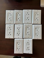 10pk 20A GFCI Outlet TR/ WR Weather Tamper Re...