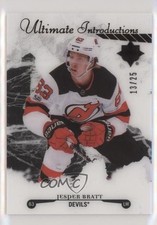 2017 Ultimate Collection Introductions Onyx Black 13/25 Jesper Bratt #UI-22 7b5