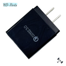 3-Outlet High-Speed Wall Charger, Multi-fit USB Charger for iPhone iPad Samsung