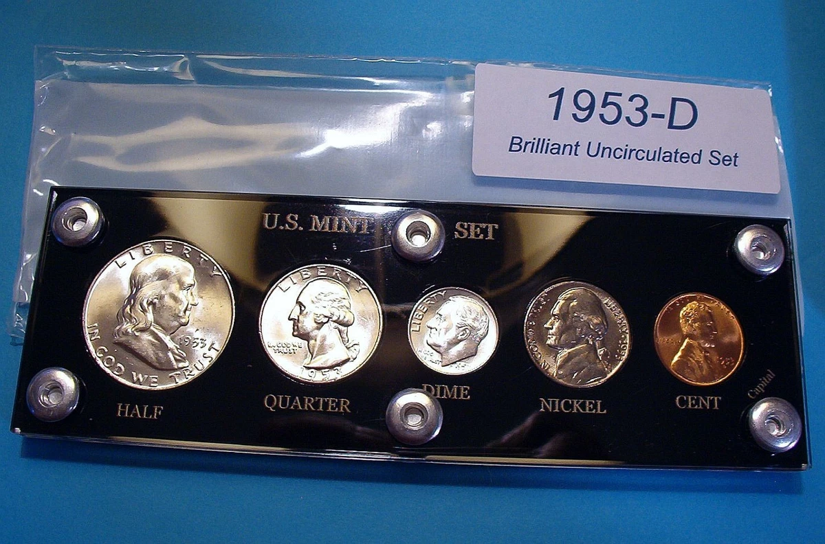 1953 US Coin Mint Sets for sale | eBay