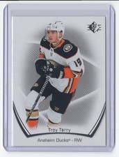 2021-22 SP Hockey Troy Terry Anaheim Ducks #22