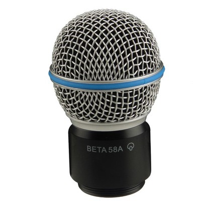 1x Kabellos Mikrofon Kopf Kapsel Ersatz Fit Für Shure BETA58/58A