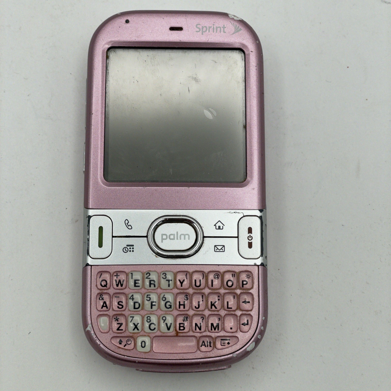 Palm Centro Red Sprint Vintage Cell Phone - Untested - As Sh