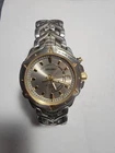 Vintage Mens Seiko Kinetic 5M62 Stainless Steel Watch