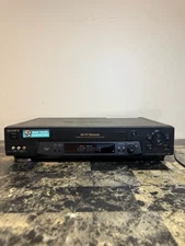 Sony SLV-N71 VCR Plus 4 Head HiFi Stereo VHS Player Recorder No Remote - Tested