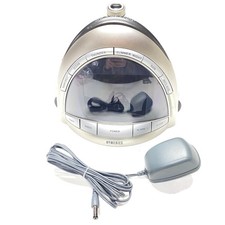 Homedics SS-5010 Soundspa AM/FM Clock Radio PROJECTOR