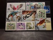 *MOTIVOS ANIMALES Colección Pájaros Estampados (Lote 1262)