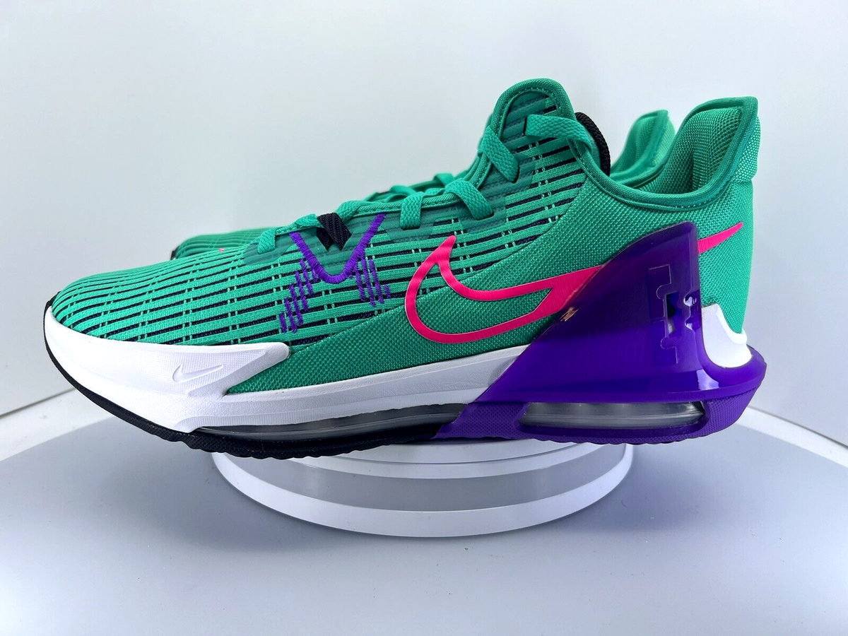 Nike Lebron Witness 6 VI South Beach \'Emerald Berry\' Basketball Mens Size 9 Nike Lebron Witness 6 VI South Beach  main image 4