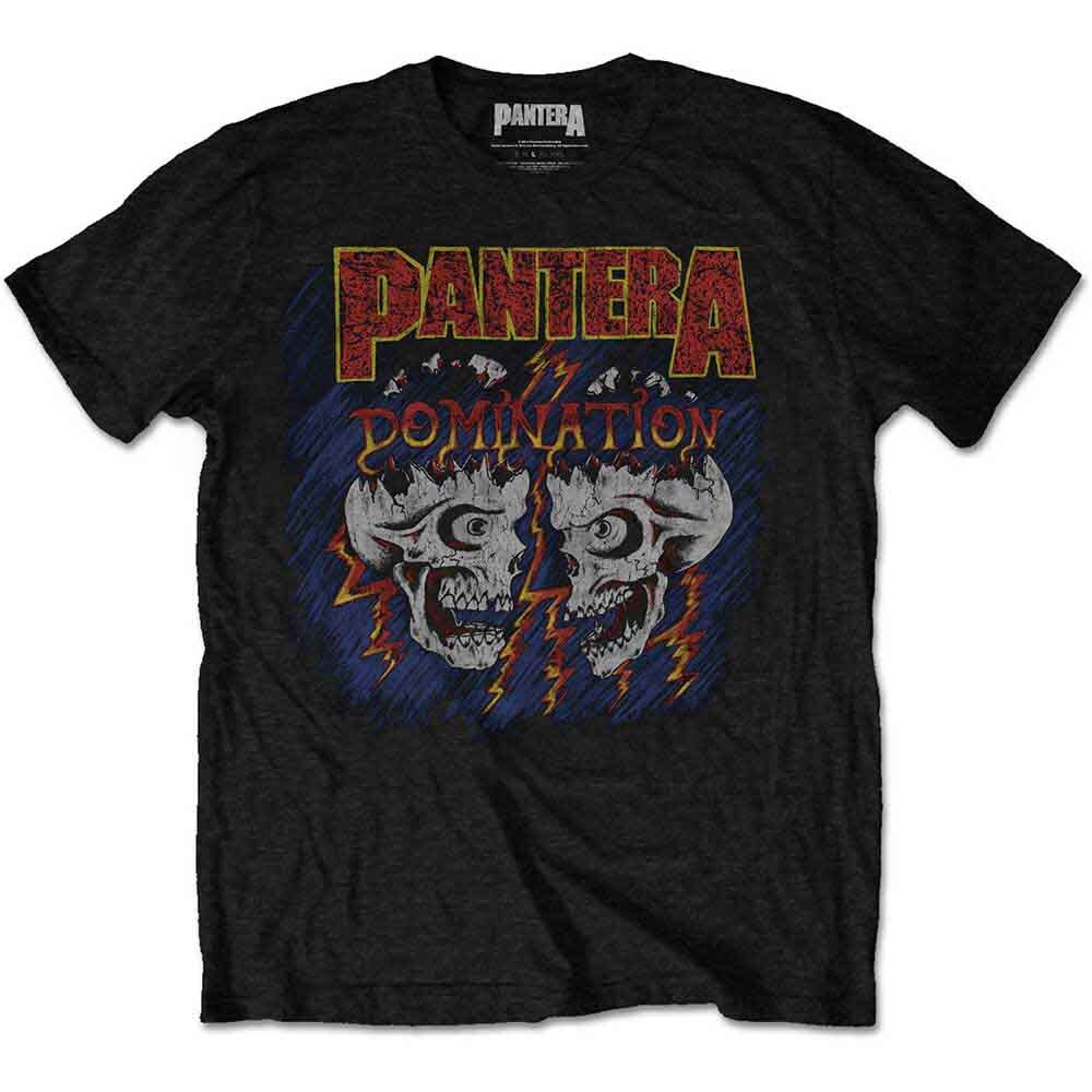 Camiseta Negra Pantera 'Domination' - NUEVA