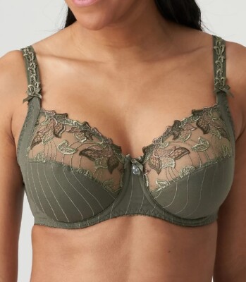 PrimaDonna PARADISE GREEN Deauville Full Cup Bra, US 36D, UK 36D