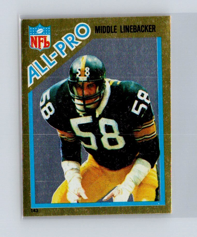 1982 Topps #143 Coming Soon Stickers Jack Lambert Pittsburgh Steelers