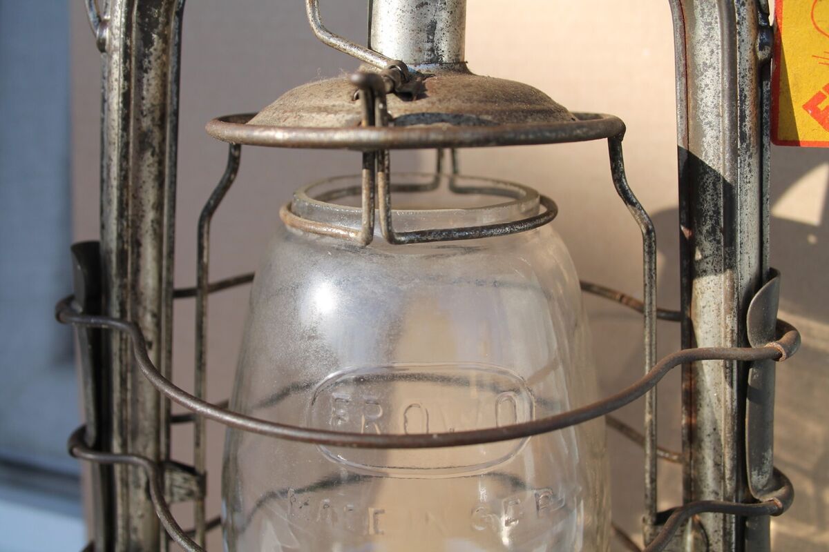 Germany made DDR lantern ''Frowo'' No 420 1950's | eBay Germany made DDR lantern ''Frowo'' No 420 1950's | eBay