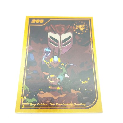 #265 BUG FABLES THE EVERLASTING SAPLING Gold Limited Run Trading Card MINT 